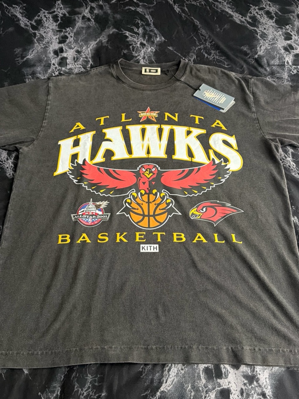 Kith  x Atlanta Hawks Retro Graphic Tee